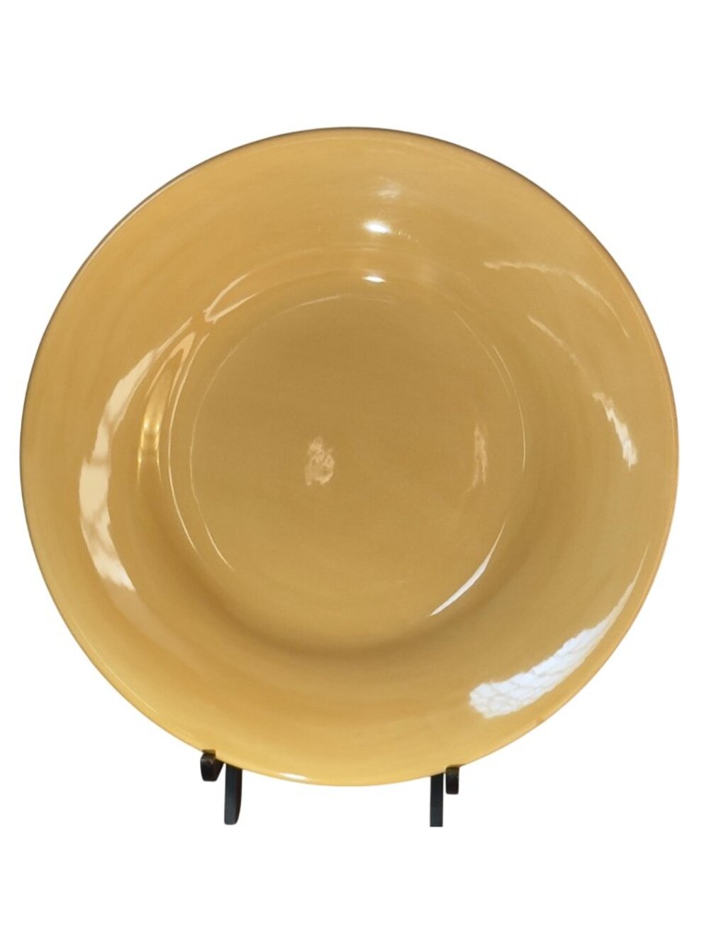 Pottery Barn Sausalito Amber Stoneware Dinner Plate 12.5" Large Round Replacemen